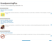 Tablet Screenshot of grandparentingplus.blogspot.com