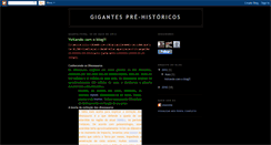 Desktop Screenshot of giganteshistoricos.blogspot.com