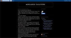 Desktop Screenshot of mercadeocucuteno.blogspot.com