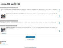 Tablet Screenshot of mercadeocucuteno.blogspot.com