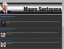 Tablet Screenshot of maurosantayana-galego.blogspot.com