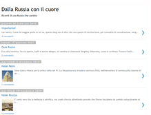 Tablet Screenshot of dallarussiaconilcuore.blogspot.com