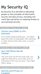 Mobile Screenshot of mysecurityiq.blogspot.com