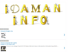 Tablet Screenshot of idaman-info.blogspot.com