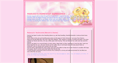 Desktop Screenshot of marukohomestay.blogspot.com