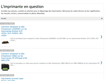 Tablet Screenshot of imprimante-en-question.blogspot.com
