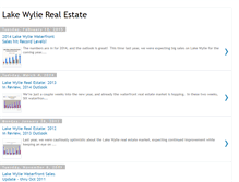 Tablet Screenshot of lakewylierealestate.blogspot.com