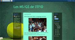 Desktop Screenshot of lesmsgsdelefid.blogspot.com