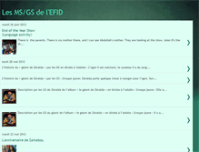 Tablet Screenshot of lesmsgsdelefid.blogspot.com