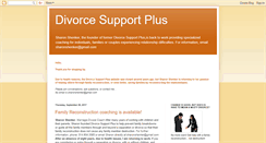 Desktop Screenshot of divorcesupportplus.blogspot.com