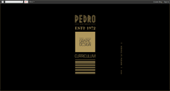 Desktop Screenshot of pedroantunescurriculum.blogspot.com