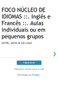 Mobile Screenshot of nucleodeidiomas.blogspot.com