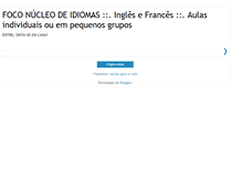 Tablet Screenshot of nucleodeidiomas.blogspot.com