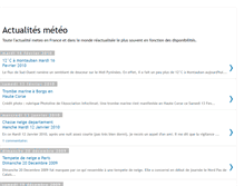Tablet Screenshot of infosmeteo.blogspot.com