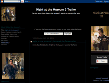 Tablet Screenshot of night-at-the-museum-3-trailer.blogspot.com