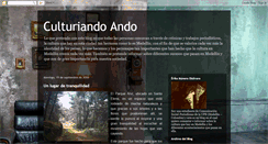 Desktop Screenshot of culturiandoand0.blogspot.com