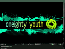 Tablet Screenshot of oneightyouth.blogspot.com