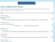 Tablet Screenshot of learnenglishmoreeasily.blogspot.com