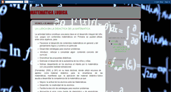 Desktop Screenshot of matematicaludica-wili.blogspot.com