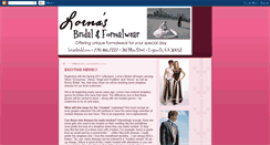 Desktop Screenshot of lornasbridal.blogspot.com