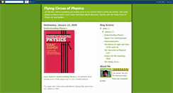 Desktop Screenshot of physics-circus.blogspot.com