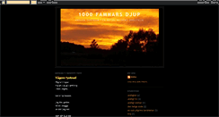 Desktop Screenshot of 1000famnarsdjup.blogspot.com