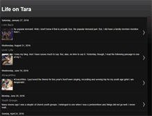 Tablet Screenshot of lifeontara.blogspot.com