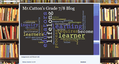 Desktop Screenshot of cattonteacher.blogspot.com