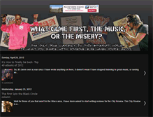 Tablet Screenshot of kevinsmusicandmisery.blogspot.com