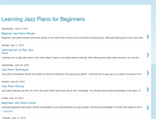 Tablet Screenshot of learningjazzforbegginners.blogspot.com