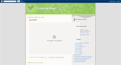 Desktop Screenshot of elarbolddiana.blogspot.com