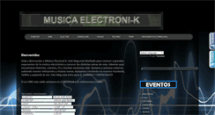 Desktop Screenshot of musicaelectroni-k.blogspot.com