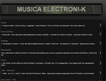 Tablet Screenshot of musicaelectroni-k.blogspot.com