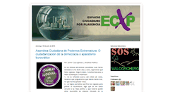 Desktop Screenshot of espaciociudadanoporplasencia.blogspot.com