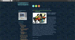 Desktop Screenshot of compiladoresinterpretadores.blogspot.com