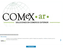 Tablet Screenshot of consultoracomexar.blogspot.com