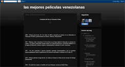 Desktop Screenshot of lasmejorespeliculasvenezolanas.blogspot.com