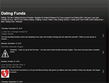 Tablet Screenshot of freedatingfunda.blogspot.com