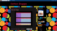 Desktop Screenshot of cottonshoppe2u.blogspot.com