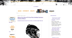 Desktop Screenshot of catcherhelmetsinsale.blogspot.com