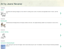 Tablet Screenshot of jeaneart.blogspot.com