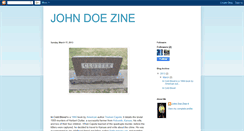 Desktop Screenshot of johndoezine4.blogspot.com