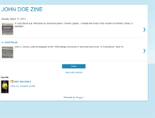 Tablet Screenshot of johndoezine4.blogspot.com