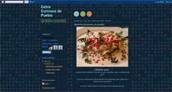 Desktop Screenshot of curiosidadespuebla.blogspot.com
