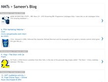 Tablet Screenshot of newtechsameer.blogspot.com