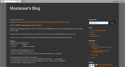 Desktop Screenshot of mustansaranwar.blogspot.com