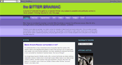 Desktop Screenshot of bitterbrainiac.blogspot.com