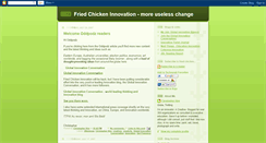 Desktop Screenshot of friedchickeninnovation.blogspot.com