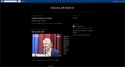 Desktop Screenshot of ozanlarinsesi.blogspot.com