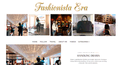 Desktop Screenshot of fashionistaera.blogspot.com